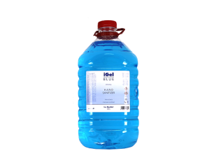 I-Gel Blue Gel de maini pe baza de alcool 5L - biocid