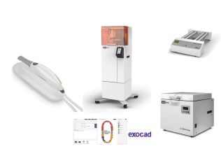 Pachet 3D: Scanner intraoral Heron IOS 3Disc, Imprimanta 3D Nextdent 5100, Program CAD/CAM Exocad Basic si accesorii
